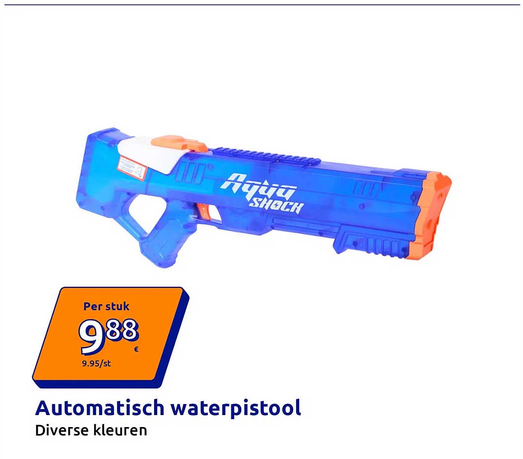 Automatisch waterpistool Diverse kleuren