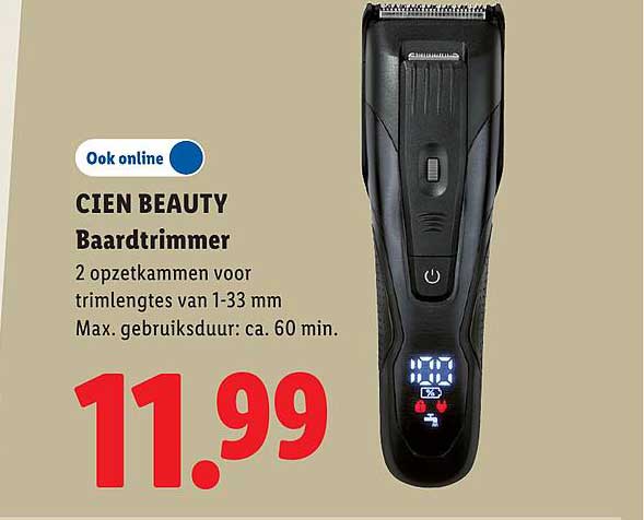 CIEN BEAUTY Baardtrimmer