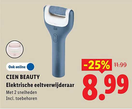 CIEN BEAUTY Elektrische eeltverwijderaar