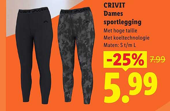 CRIVIT Dames sportlegging