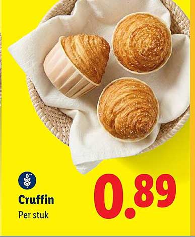 Cruffin Per stuk
