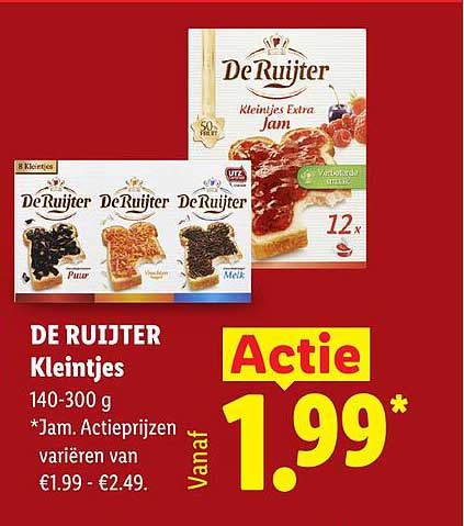 DE RUYTER Kleintjes