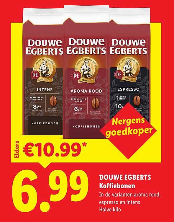 DOUWE EGBERTS Koffiebonen