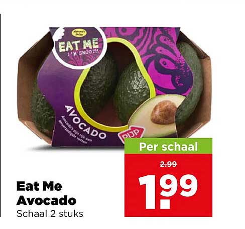 Eat Me Avocado Schaal 2 stuks