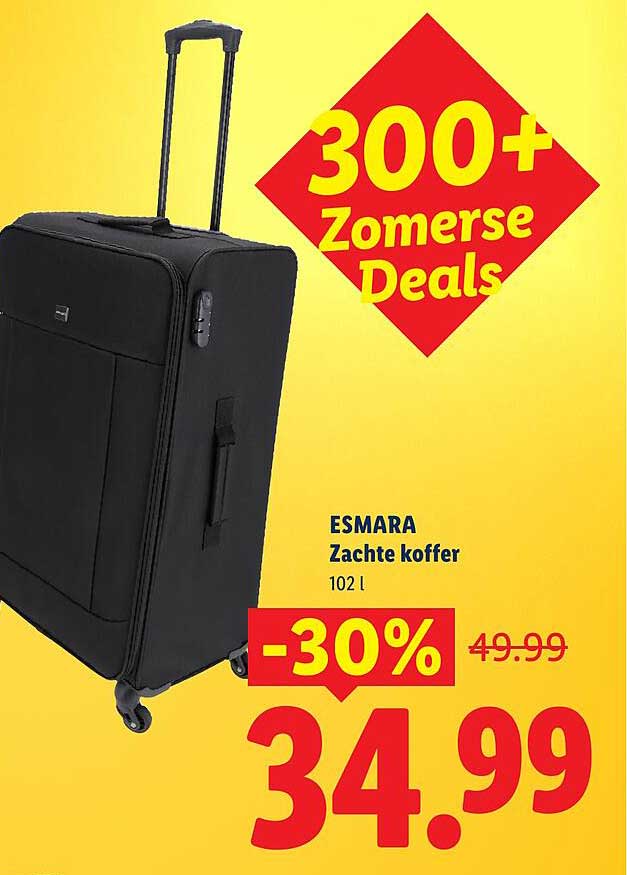 ESMARA Zachte koffer 102 l -30%