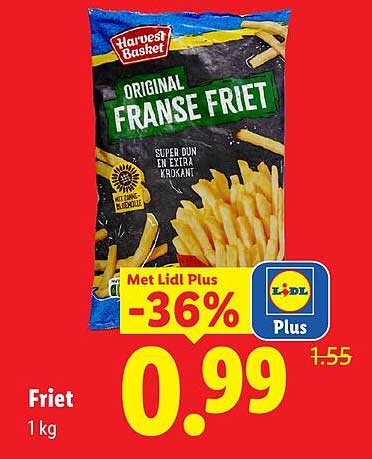 Frans Friet 1 kg -36%