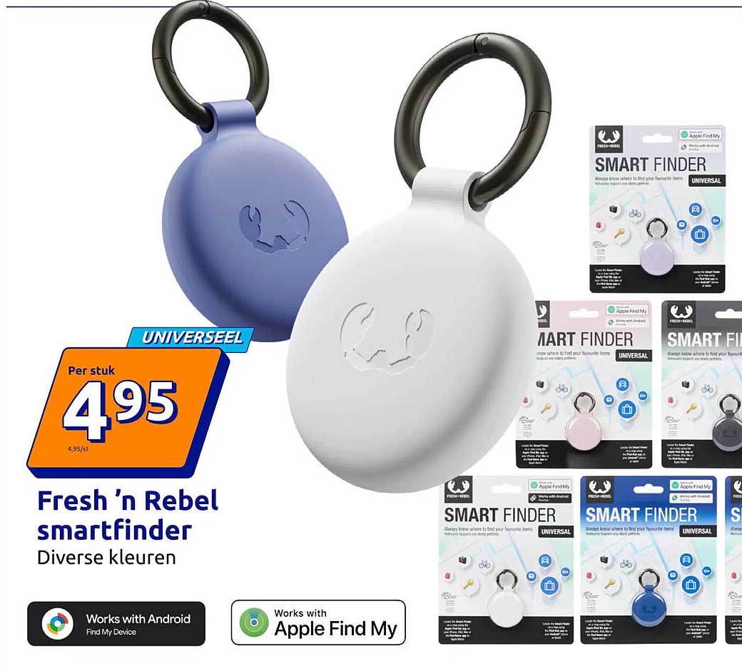 Fresh ’n Rebel smartfinder Universeel