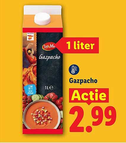 Gazpacho 1 liter Actie