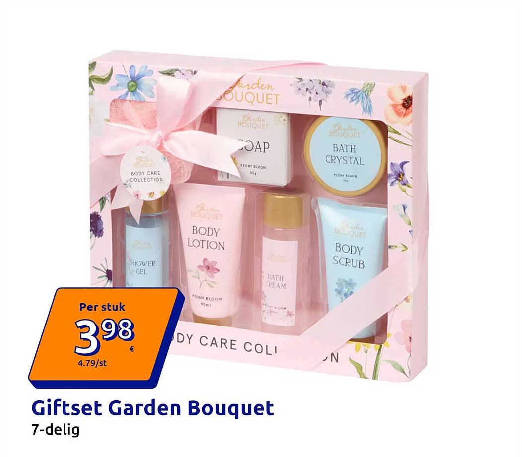 Giftset Garden Bouquet 7-delig