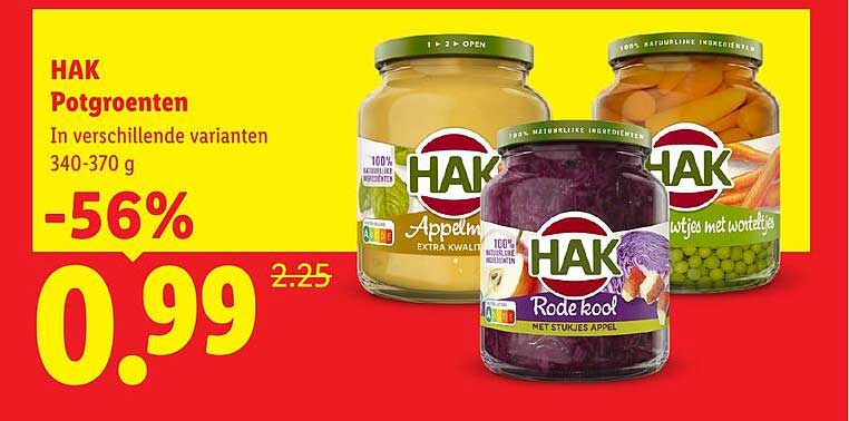 HAK Potgroenten