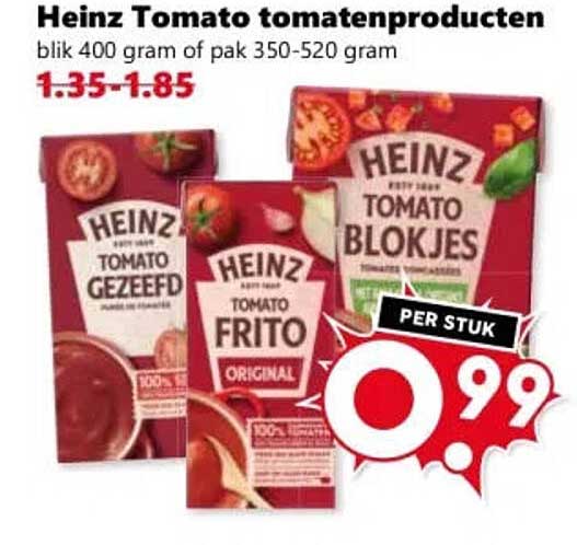 Heinz Tomato tomatenproducten