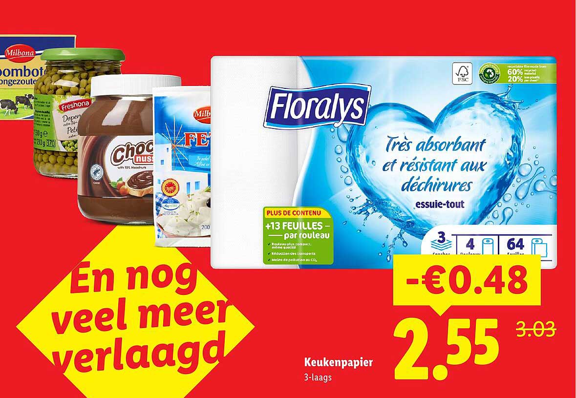 Keukenpapier 3-laags