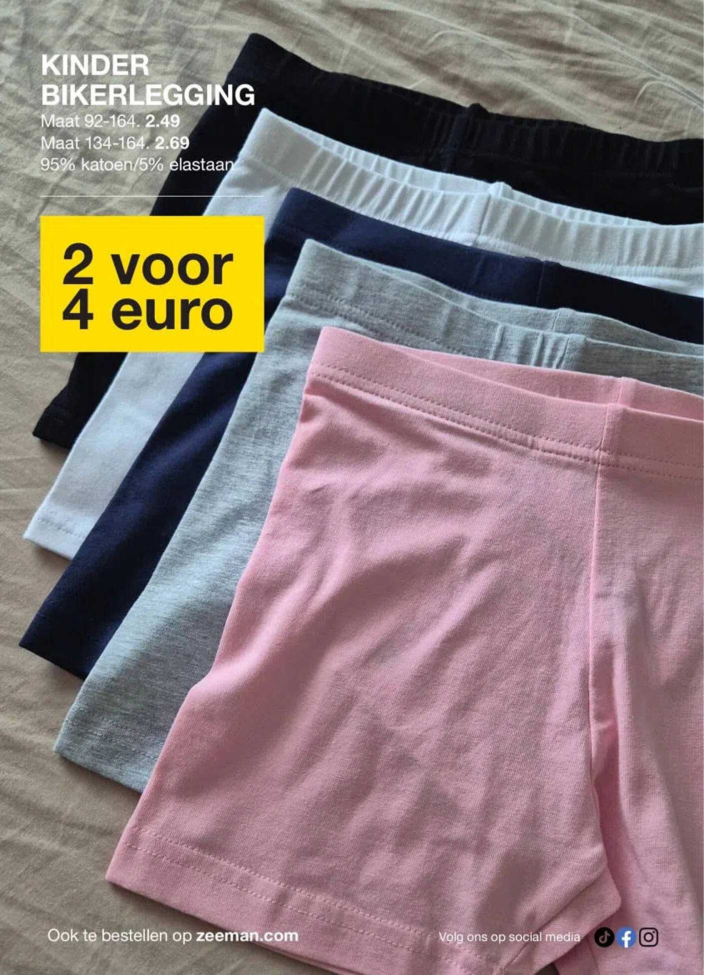 KINDER BIKERLEGGING 2 voor 4 euro