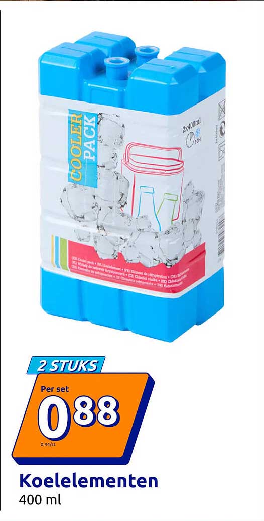 Koelelementen 400 ml 2 STUKS