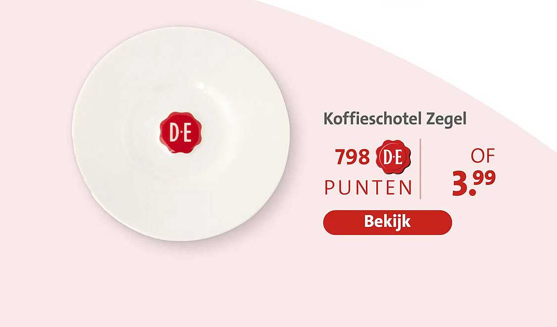 Koffieschotel Zegel