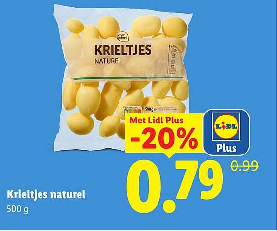 Krieltjes naturel