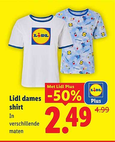 Lidl dames shirt
