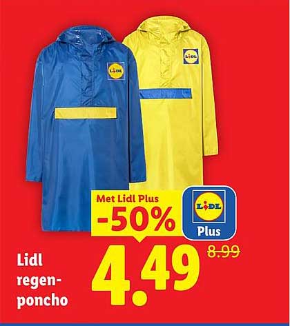 Lidl regen-poncho