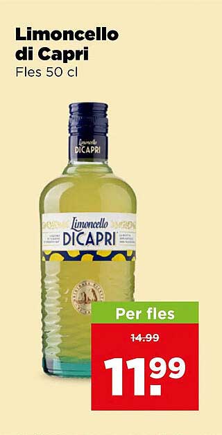 Limoncello di Capri Fles 50 cl