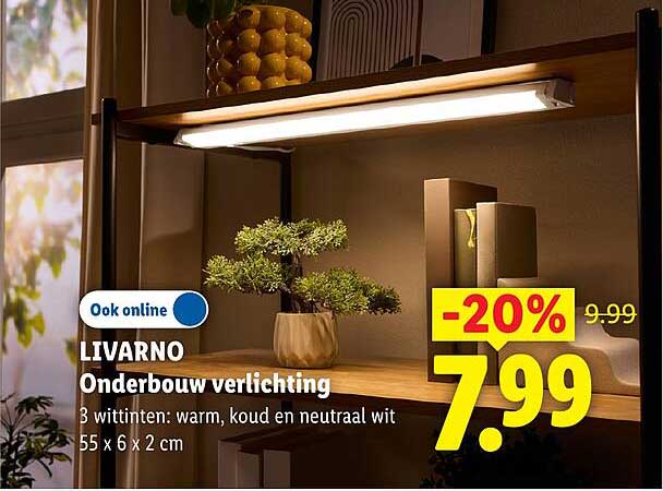 LIVARNO Onderbouw verlichting -20%