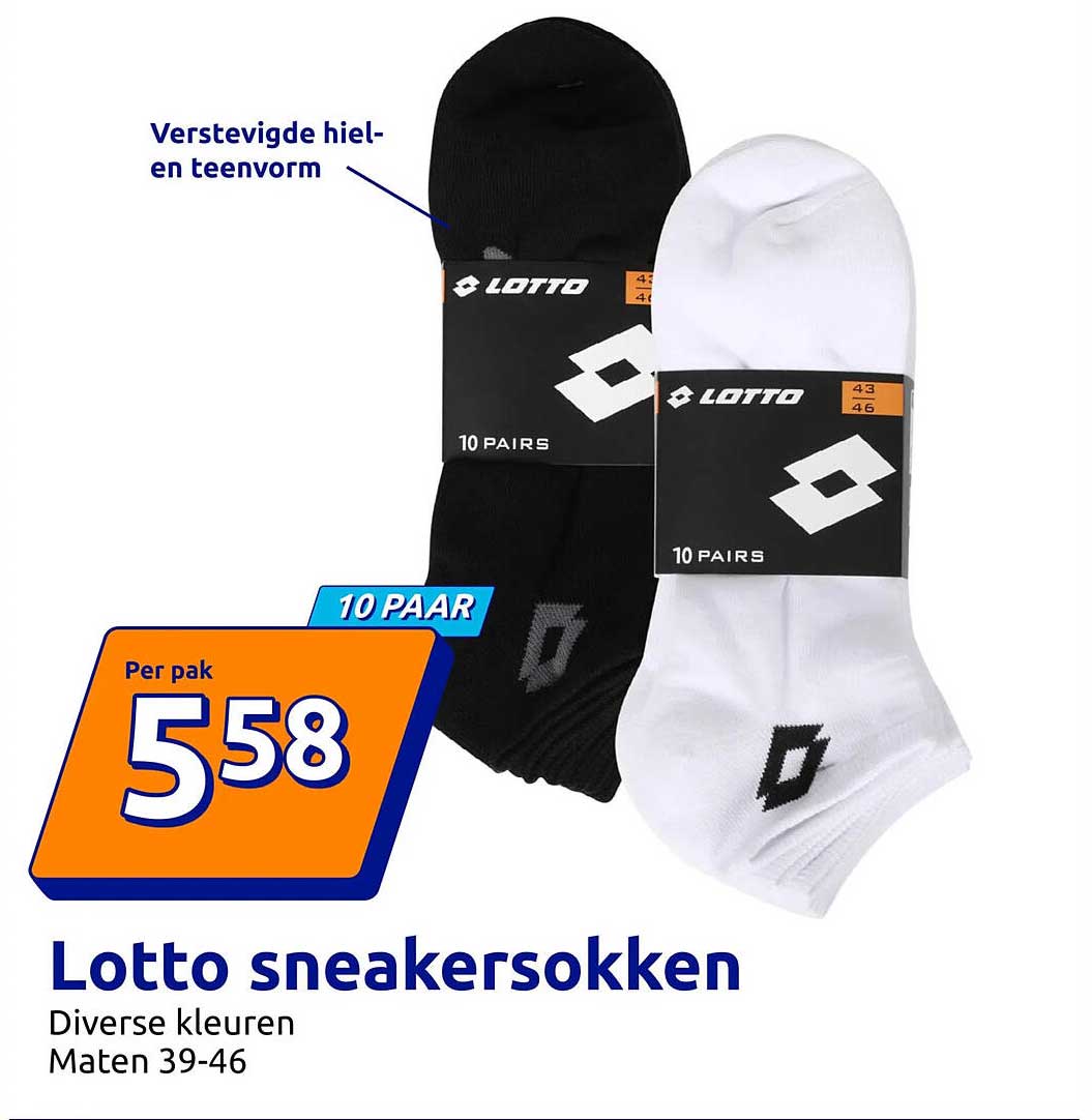 Lotto sneakersokken