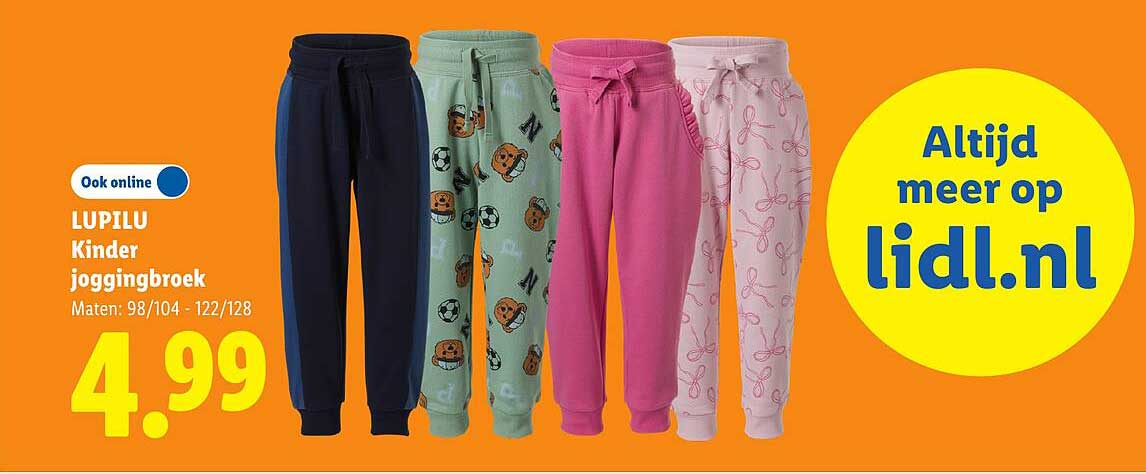 LUPILU Kinder joggingbroek