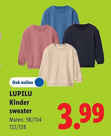 LUPILU Kinder sweater