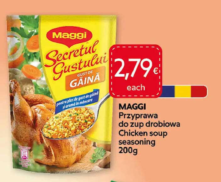 MAGGI Przyprava do zup drobiowa Chicken soup seasoning 200g