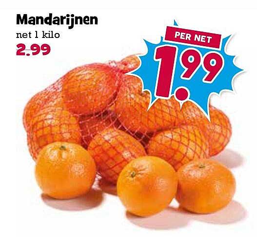 Mandarijnen net 1 kilo
