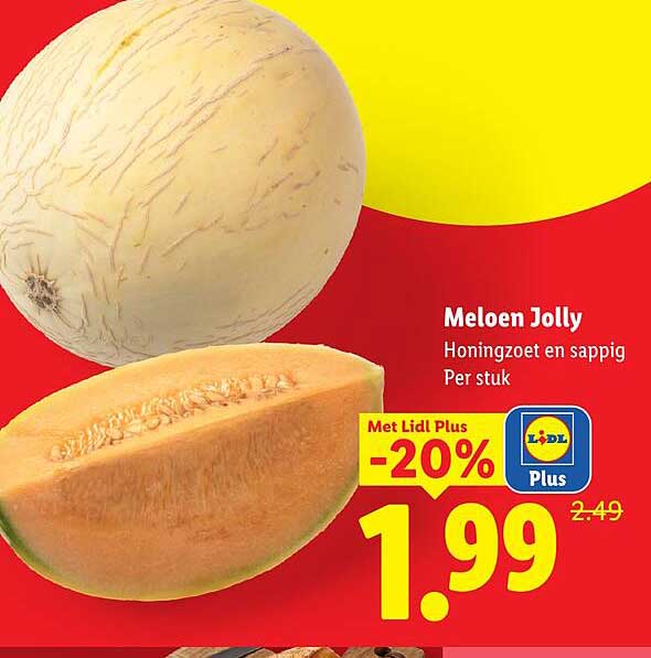 Meloen Jolly Met Lidl Plus -20%