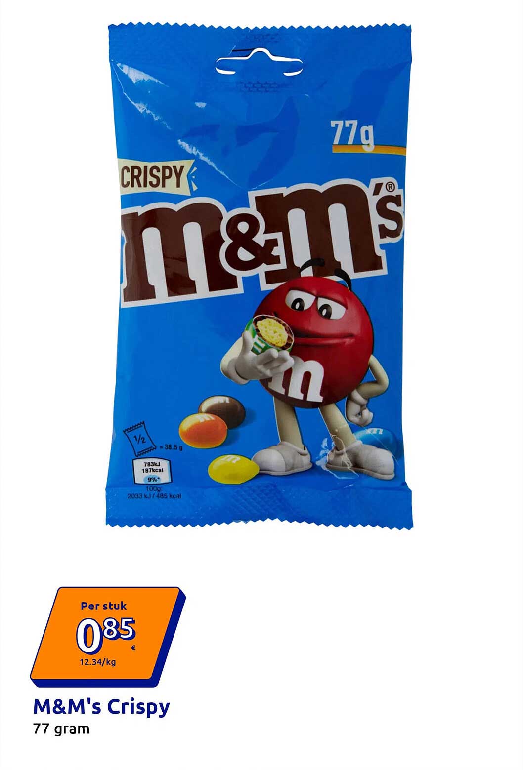 M&M's Crispy 77 gram