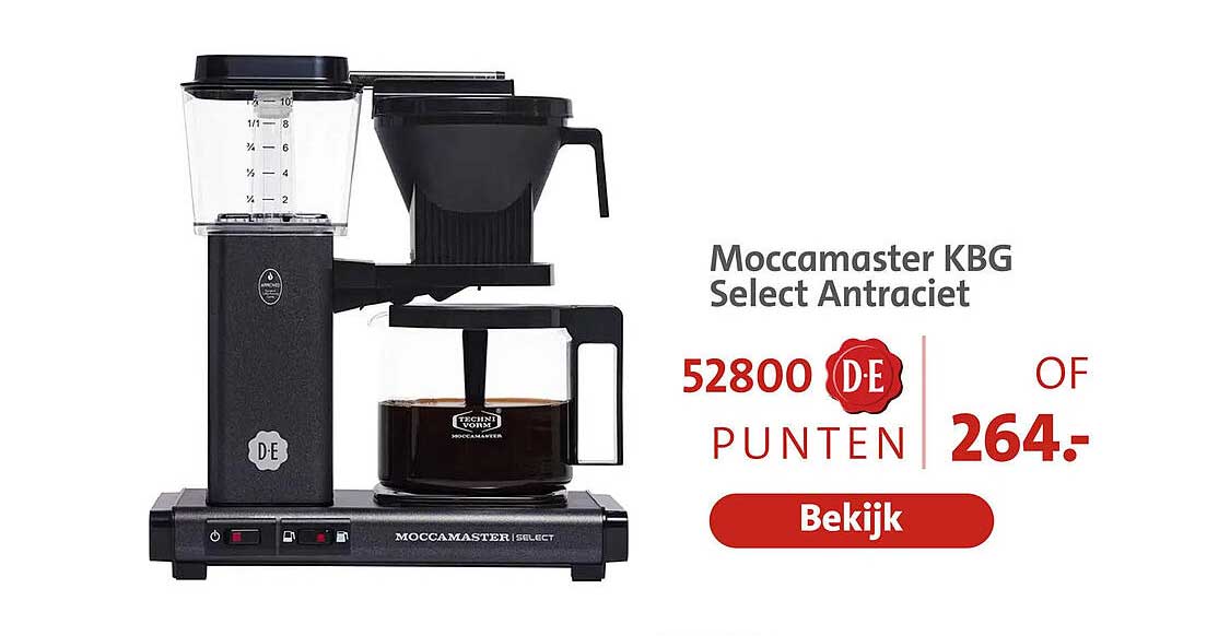 Moccamaster KBG Select Antraciet