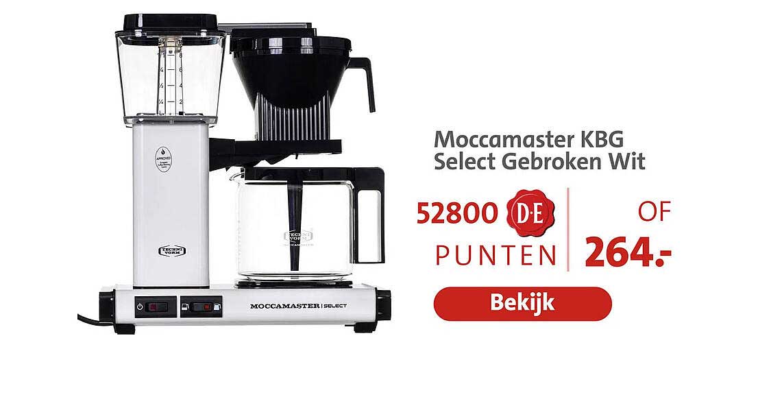 Moccamaster KBG Select Gebroken Wit