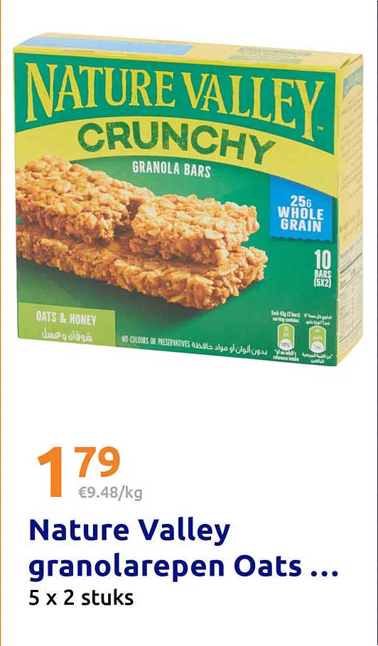 Nature Valley granolarepen Oats ...