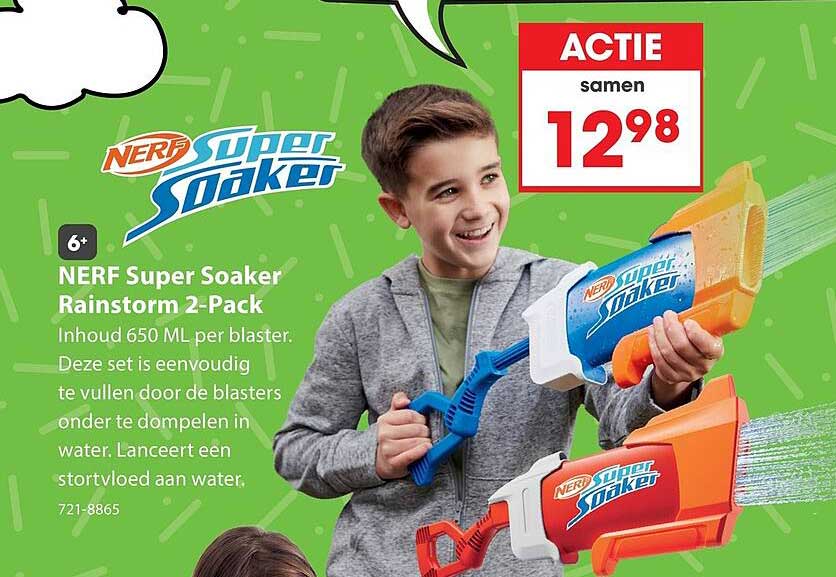 NERF Super Soaker Rainstorm 2-Pack
