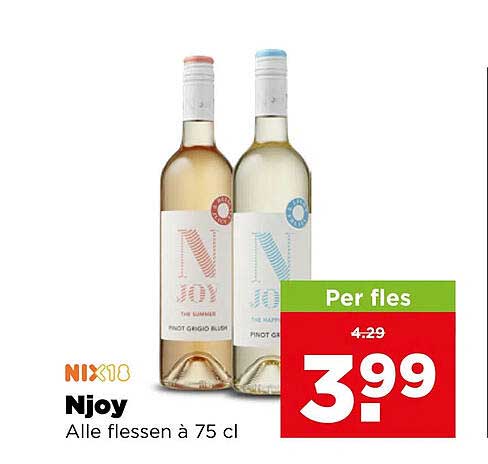 Njoy Alle flessen à 75 cl