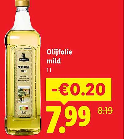 Olijfolie mild 1 l