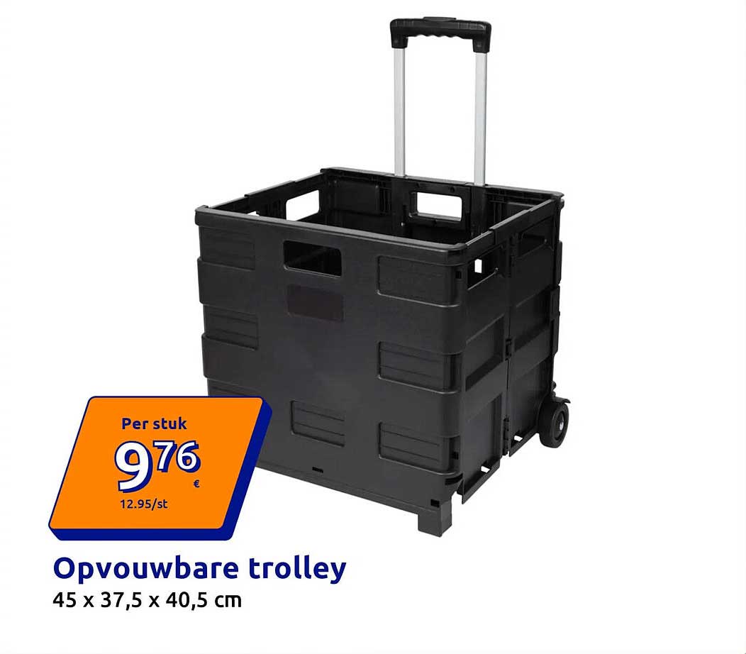 Opvouwbare trolley