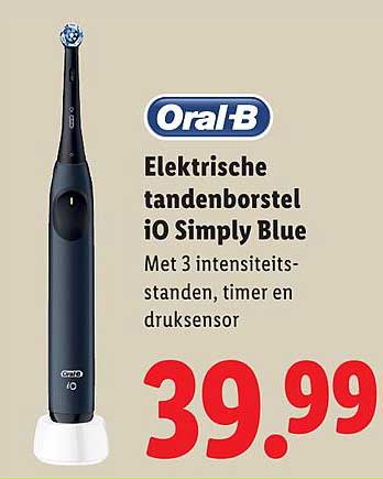 Oral-B Elektrische tandenborstel iO Simply Blue