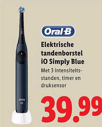 Oral-B Elektrische tandenborstel iO Simply Blue