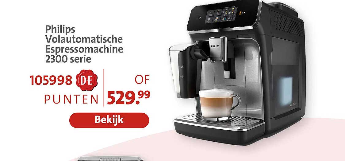 Philips Volautomatische Espressomachine 2300 serie