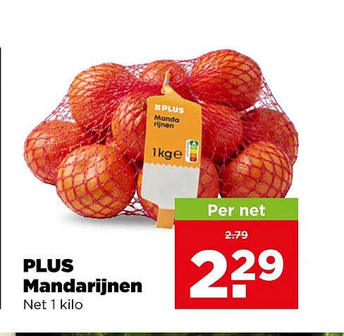 PLUS Mandarijnen Net 1 kilo