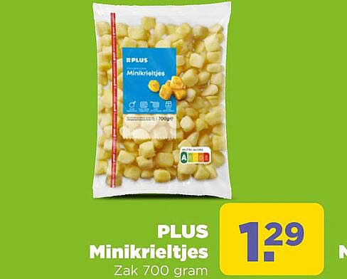 PLUS Minikrieltjes Zak 700 gram