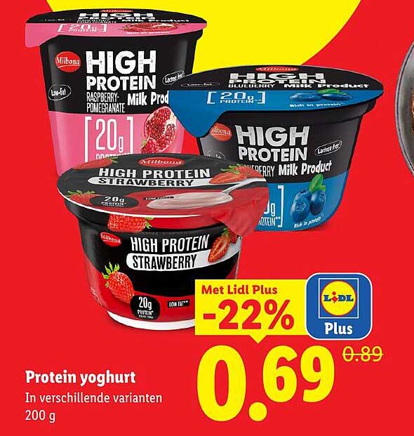 Protein yoghurt
