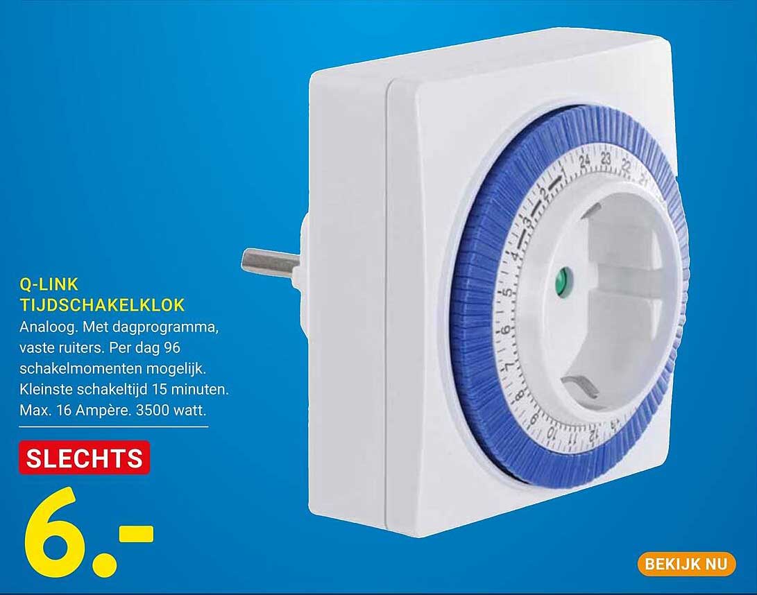 Q-LINK TIJDSCHAKELKLOK