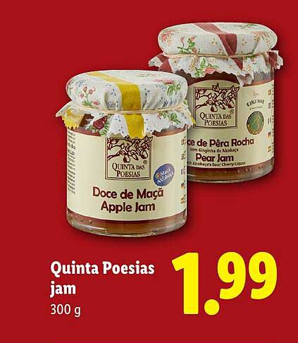 Quinta Poesias jam 300 g