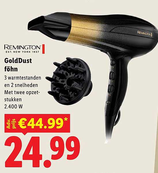 Remington GoldDust föhn
