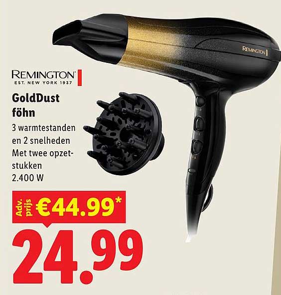 Remington GoldDust föhn