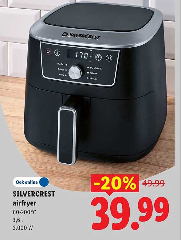 SILVERCREST airfryer -20%