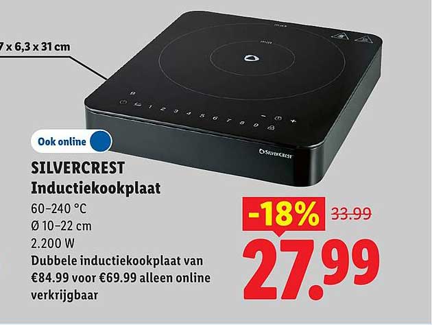 SILVERCREST Inductiekookplaat